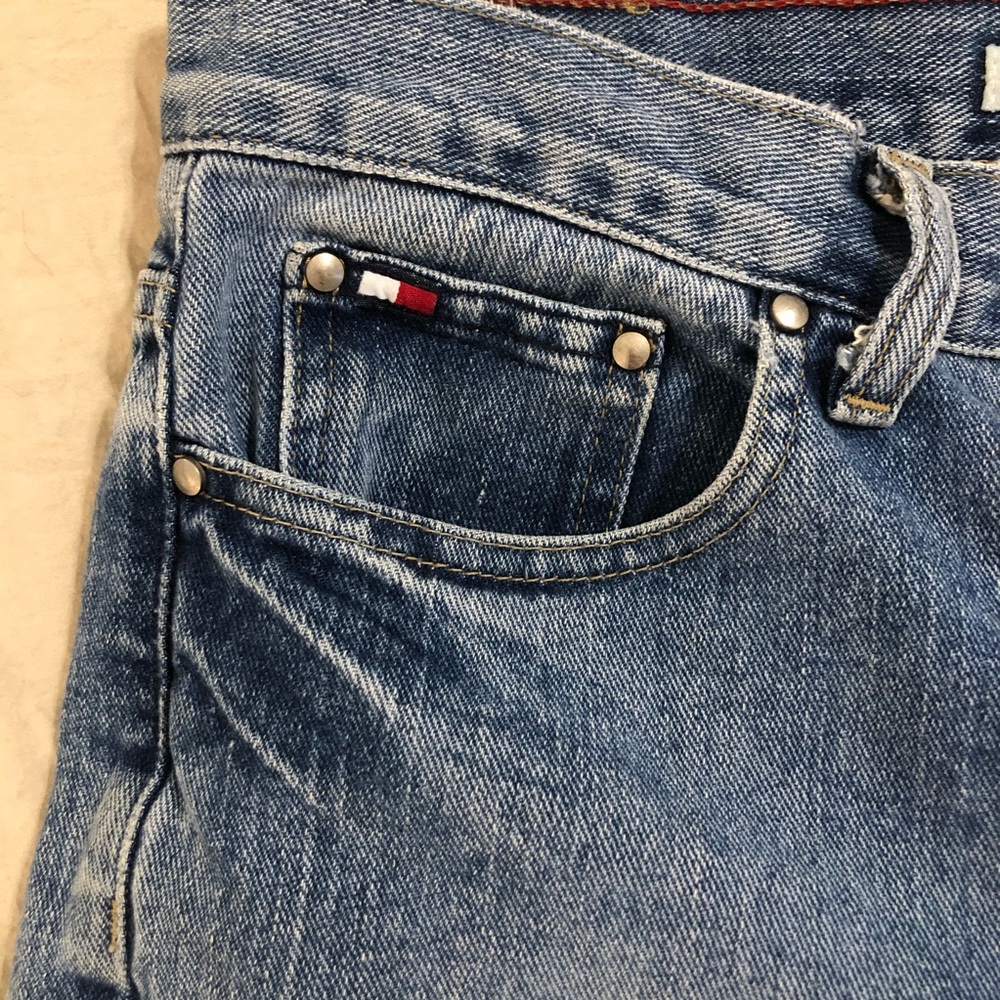 🖤3 for $20🖤 Tommy Hilfiger High Waisted Boyfriend Denim Shorts - Picture 2 of 6